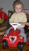 Mein  neues Bobbycar (08.08.2007)